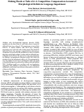 Cover page: Making Heads or Tails of it: A Competition–Compensation Account of Morphological Deficits in Language Impairment