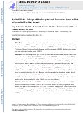 Cover page: Probabilistic Linkage of Prehospital and Outcomes Data in Out-of-hospital Cardiac Arrest