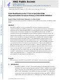 Cover page: Ester modification at the 3′ end of anti-microRNA oligonucleotides increases potency of microRNA inhibition