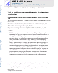 Cover page: Tools for building, analyzing and evaluating HLA haplotypes from families