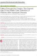 Cover page: Falling Through the Cracks: The Current Gap in the Health Care Transition of Patients With Kawasaki Disease