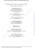 Cover page: Income Inequality and US Children’s Secondhand Smoke Exposure: Distinct Associations by Race–Ethnicity