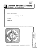 Cover page: The Effective Action for SU(N) at Finite Temperature