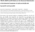 Cover page: TRLFS, EXAFS and IR studies on the structural determination of the extracted complexes of Ln(III) and An(III) with Cyanex301 and Cyanex302