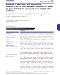 Cover page: Dupilumab in adolescents with uncontrolled moderate‐to‐severe atopic dermatitis: results from a phase IIa open‐label trial and subsequent phase III open‐label extension