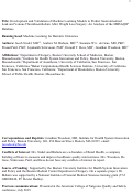 Cover page: Development and validation of machine learning models to predict gastrointestinal leak and venous thromboembolism after weight loss surgery: an analysis of the MBSAQIP database