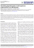 Cover page: Classifying liganded states in heterogeneous single-particle cryo-EM datasets