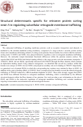 Cover page: Structural determinants specific for retromer protein sorting nexin 5 in regulating subcellular retrograde membrane trafficking.