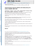 Cover page: Chemical mixture exposure patterns and obesity among U.S. adults in NHANES 2005–2012