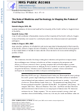 Cover page: The Role of Medicine and Technology in Shaping the Future of Oral Health