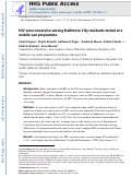 Cover page: HIV seroconversion among Baltimore City residents tested at a mobile van programme