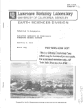 Cover page: RADIATION IMPEDANCE OF TORSIONALLY VIBRATING SEISMIC SOURCES