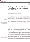 Cover page: Perilymphatic Fistula: A Review of Classification, Etiology, Diagnosis, and Treatment