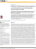 Cover page: Utilizing a TLR5-Adjuvanted Cytomegalovirus as a Lentiviral Vaccine in the Nonhuman Primate Model for AIDS.