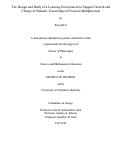 Cover page: The Design and Study of a Learning Environment to Support Growth and Change in Students' Knowledge of Fraction Multiplication