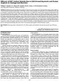 Cover page: Efficacy of IGI® Carbon Dioxide Gas to Kill Ground Squirrels and Pocket Gophers in Underground Burrows