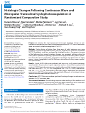 Cover page: Histologic Changes Following Continuous Wave and Micropulse Transscleral Cyclophotocoagulation: A Randomized Comparative Study