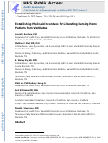 Cover page: Establishing Medicaid incentives for liberating nursing home patients from ventilators