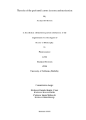 Cover page: The role of the prefrontal cortex in stress and motivation