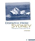 Cover page: Dispatch From Sydney: Transport in the Land of Oz