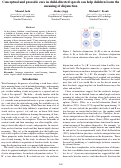 Cover page: Conceptual and Prosodic Cues in Child-directed Speech can Help Children Learn the Meaning of Disjunction