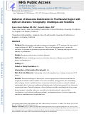 Cover page: Detection of Glaucoma Deterioration in the Macular Region with Optical Coherence Tomography: Challenges and Solutions