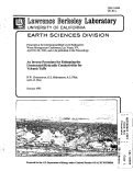 Cover page: An Inverse Procedure for Estimating the Unsaturated Hydraulic Conductivities of Volcanic Tuffs