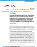 Cover page: The International Bathymetric Chart of the Arctic Ocean Version 5.0.