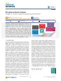 Cover page: Phosphorus-Based Catalysis.