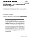 Cover page: Gene regulatory networks in lactation: identification of global principles using bioinformatics