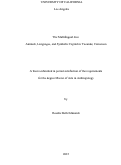 Cover page: The Multilingual Zoo: Animals, Languages, and Symbolic Capital in Yaoundé, Cameroon