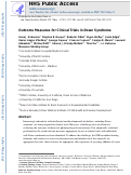 Cover page: Outcome Measures for Clinical Trials in Down Syndrome