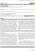 Cover page: PUMA-mediated apoptosis in fibroblast-like synoviocytes does not require p53