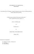 Cover page: Generalized Fractal Strings, Complex Dimensions and a Spectral Reformulation of the Riemann Hypothesis