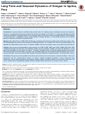 Cover page: Long-Term and Seasonal Dynamics of Dengue in Iquitos, Peru