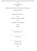 Cover page: The Effects of Exposure to Vitamin E Acetate Aerosol in Male and Female C57BL/6 Mice