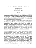 Cover page: Applying General Principles to Novel Problems as a Function of Learning History: Learning from Examples vs. Studying General Statements