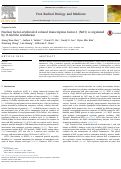 Cover page: Nuclear factor-erythroid-2 related transcription factor-1 (Nrf1) is regulated by O-GlcNAc transferase