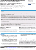 Cover page: Assessing the Impact of the Massachusetts Temporary Flavor Ban on Licensed Tobacco Retailers.