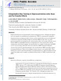 Cover page: Interpretation Bias Training in Depressed Adolescents: Near- and Far-Transfer Effects.