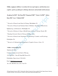 Cover page: Midday napping in children: associations between nap frequency and duration across cognitive, positive psychological well-being, behavioral, and metabolic health outcomes.