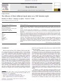 Cover page: The efficacy of three different mask styles on a PAP titration night