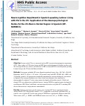 Cover page: Neurocognitive impairment in Spanish-speaking Latinos living with HIV in the US: Application of the neuropsychological norms for the US–Mexico border region in Spanish (NP-NUMBRS)