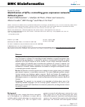 Cover page: Identification of QTLs controlling gene expression networks defined a priori