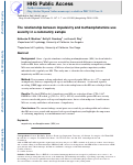 Cover page: The relationship between impulsivity and methamphetamine use severity in a community sample