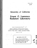 Cover page: DECAY PARAMETERS FOR 2~^=&gt;nTT