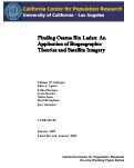 Cover page: Finding Osama Bin Laden: An Application of Biogeographic Theories and Satellite Imagery