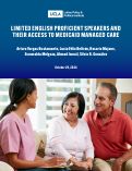 Cover page: Limited English Proficient Speakers and their Access to Medicaid Managed Care