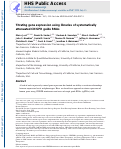 Cover page: Titrating gene expression using libraries of systematically attenuated CRISPR guide RNAs