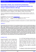 Cover page: Rejuvenation of brain, liver and muscle by simultaneous pharmacological modulation of two signaling determinants, that change in opposite directions with age